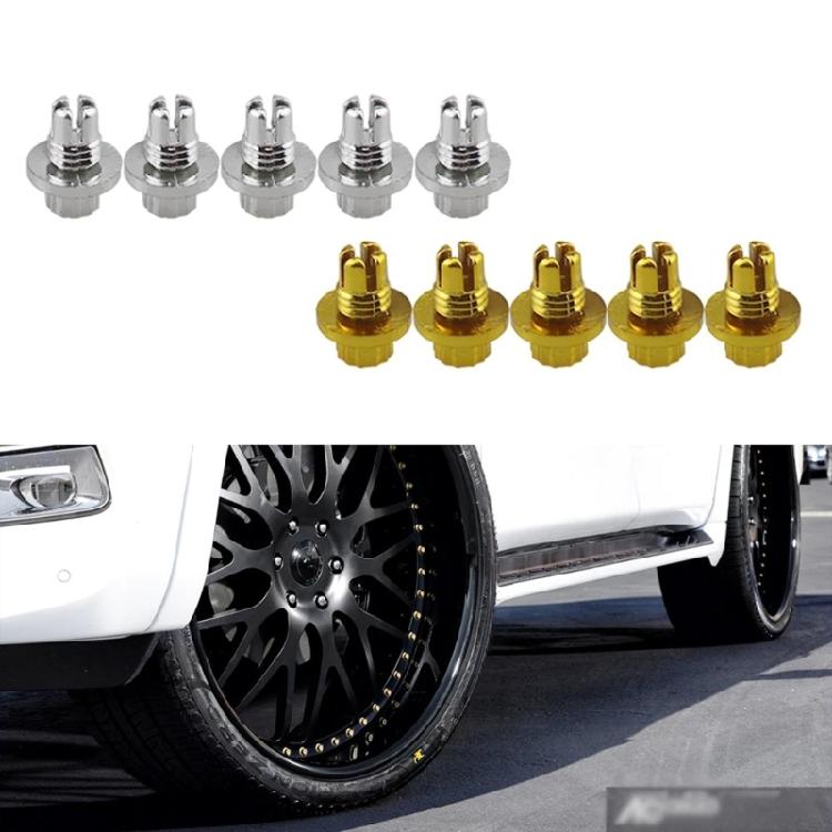 Plastic Wiel Klinknagels Moeren Studs Bouten Spijker Voor Auto Styling Tunning Velg Schroef