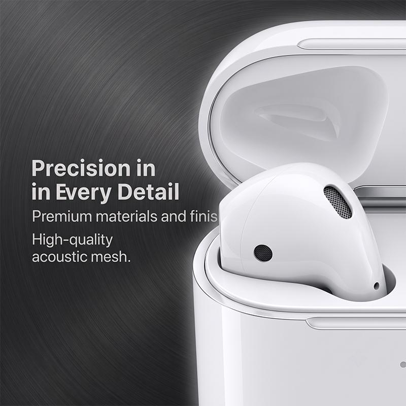 Apple Auriculares Bluetooth TWS AirPods 2 Micrófono Integrado Control Táctil Audio Rico Batería Larga Auriculares Inalámbricos Para IOS Android