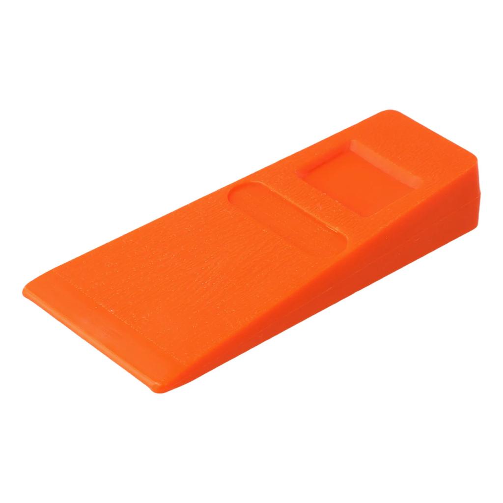 Tree Felling Wedges With Spikes Orange Plastic Felling Wedge Felled For Safe Tree Cutting Wood Cutting Tool Parts