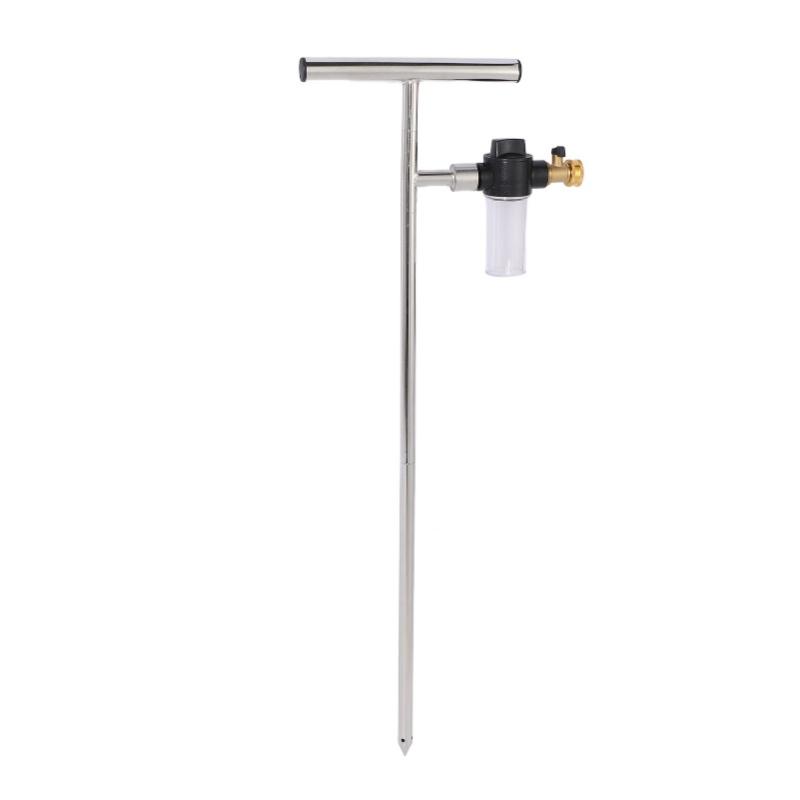 Stainless Steel Deep Root Tree Watering Tool Root Feeder With Fertilizer Bottle Watering Wand Irrigation System Watering Stake