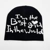 Halloween Series Jacquard Knitted Hat European and American Fashion Skull Portrait Beanie Pullover