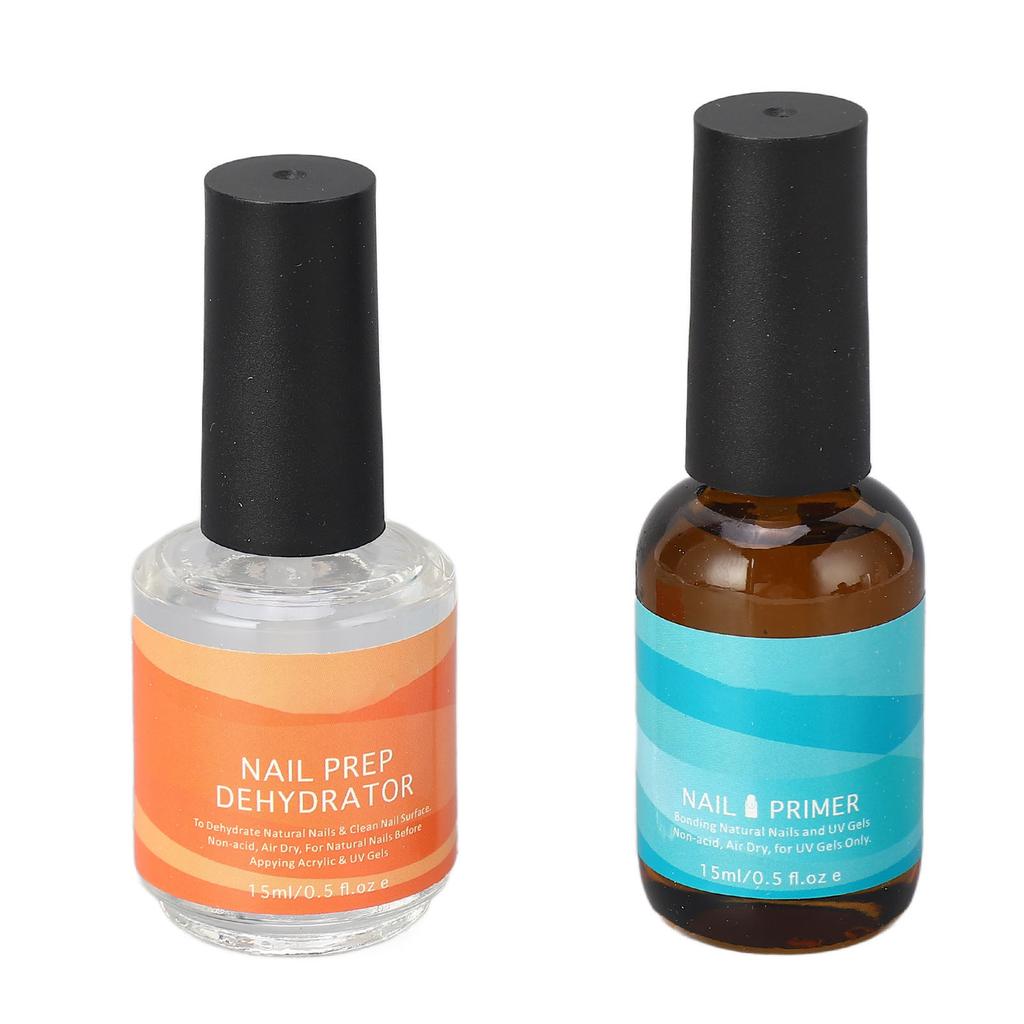 Acid Free Nail Prep Dehydrator Primer Remove Nail Oils Dust Less Corrosive Nail Primer 15ml