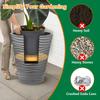 Durable Round Flower Pot Lining Drainage Holes Flower Pot Drainage Tool Planter Insert  Balcony
