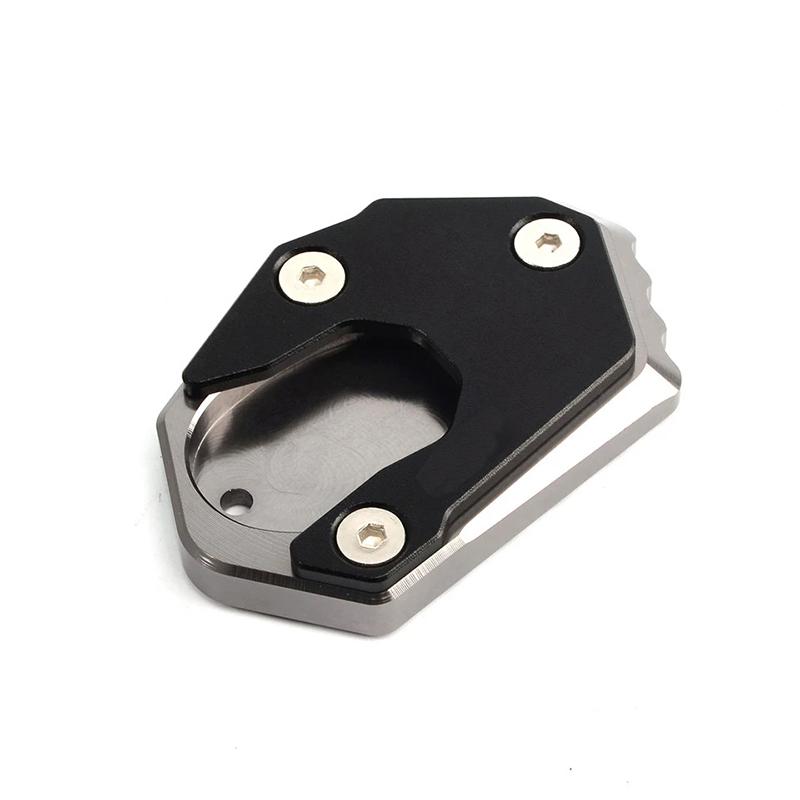 

CNC Side Stand Pad for KAWASAKI NINJA 300 650 1000 ER6F Ninja650 ZX6R ZX10R ZX12R Motorcycle Plate Kickstand Extension Keychain сірий