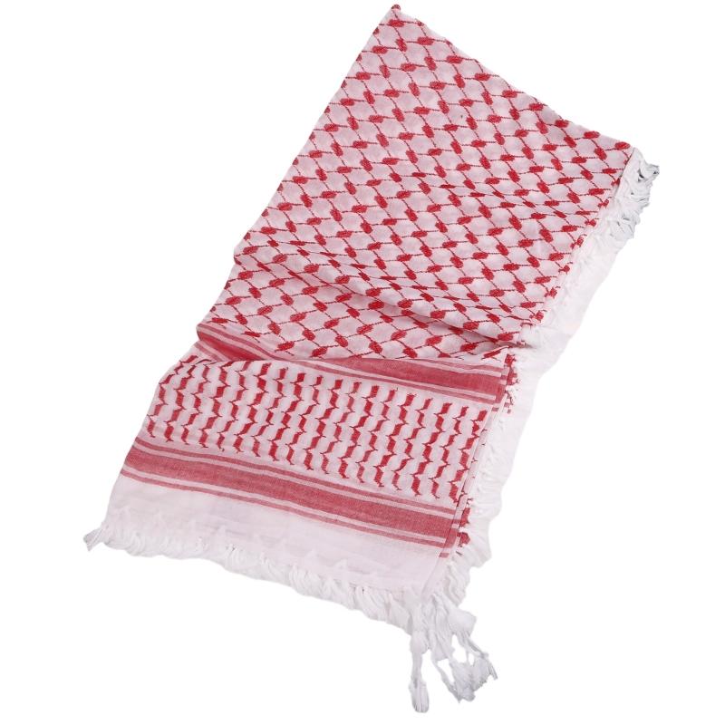 Fashion Adult Keffiyeh Headscarf with Jacquard Pattern Arab Style Headscarf