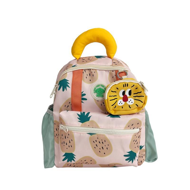 Kindergarten Small, Medium And Large Class Baby Schoolbag Foreign Style Large Capacity Boys And Girls Backpack Travel Children Backpack