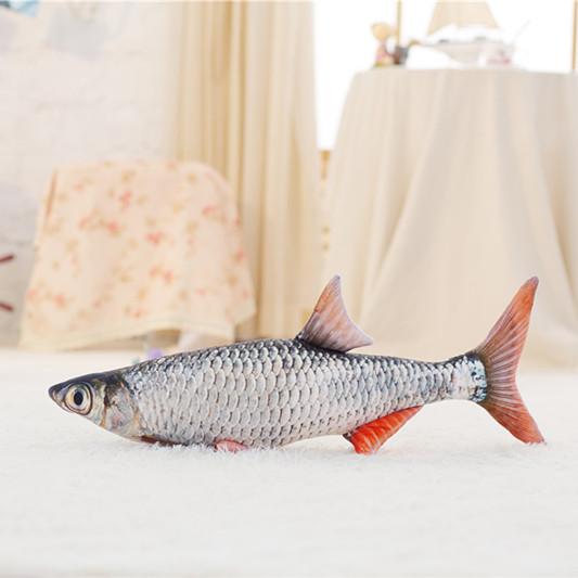 30cm Niedliches Simulations-Karauschenfisch-Stofftier Gefülltes Cartoon-Tierfisch-Kissen Kleine Fischpuppen Valentinstag für Baby & Kinder