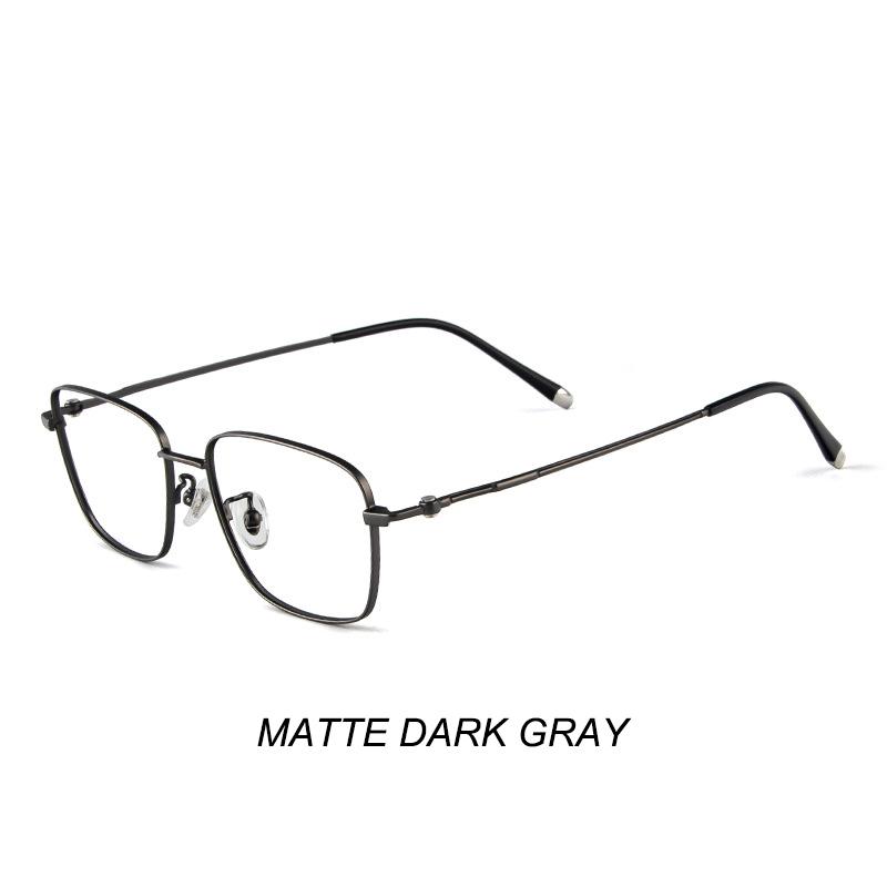 

New Arrival Business Casual Men s Gold-Threaded Glasses Frame Ultra-Lightweight Titanium Eyeglasses Retro-Chic Full-Rim Eyewear