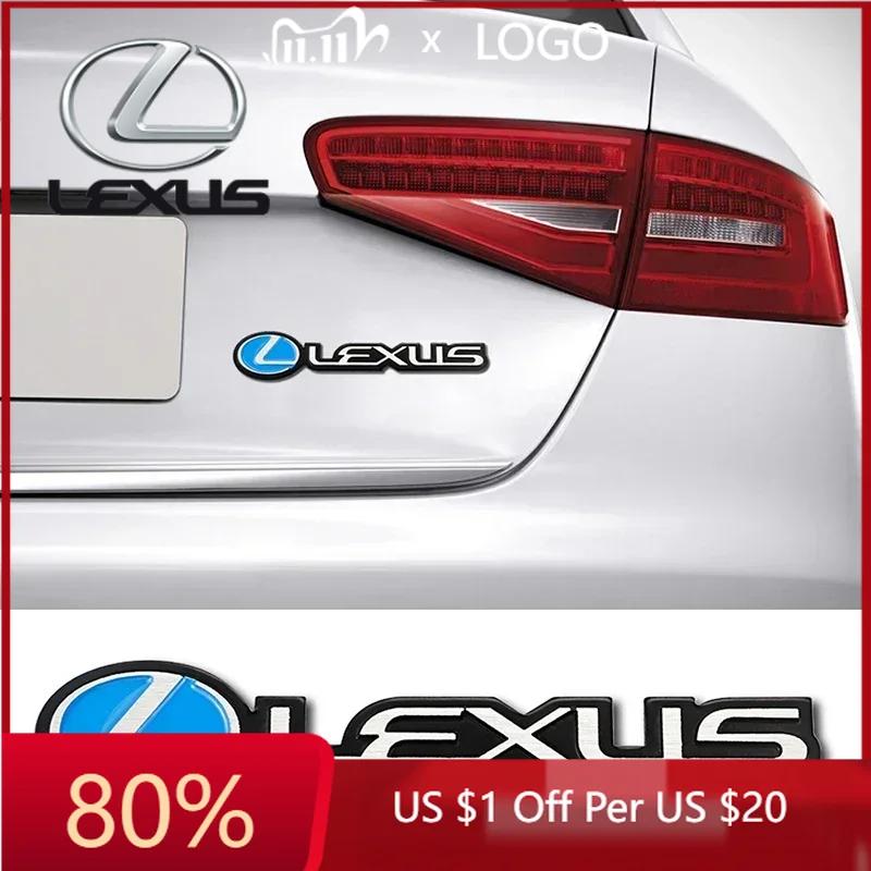 2026 Hot Interior Stickers For Lexus Logo RX350 IS300 ES350 IS250 CT200H GS350 NX200T ES250 Car Side Window Emblem Rear Trunk St