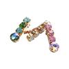 Gem Crystal Duckbill Clip Small Barrettes Korean Style Headwear Rhinestone Hairpin Beads Hair Clip Female Hair Accessories