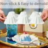 6-Cavity Cake Mold Creative DIY French Pastry Baking Mold New Chocolate Dessert Mold  Pastry Making