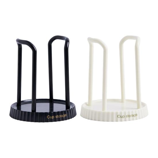Paper Cup Dispenser Disposable Cup Storage Rack Plastic Coffee Cup Holder for Countertops Kitchen Parties