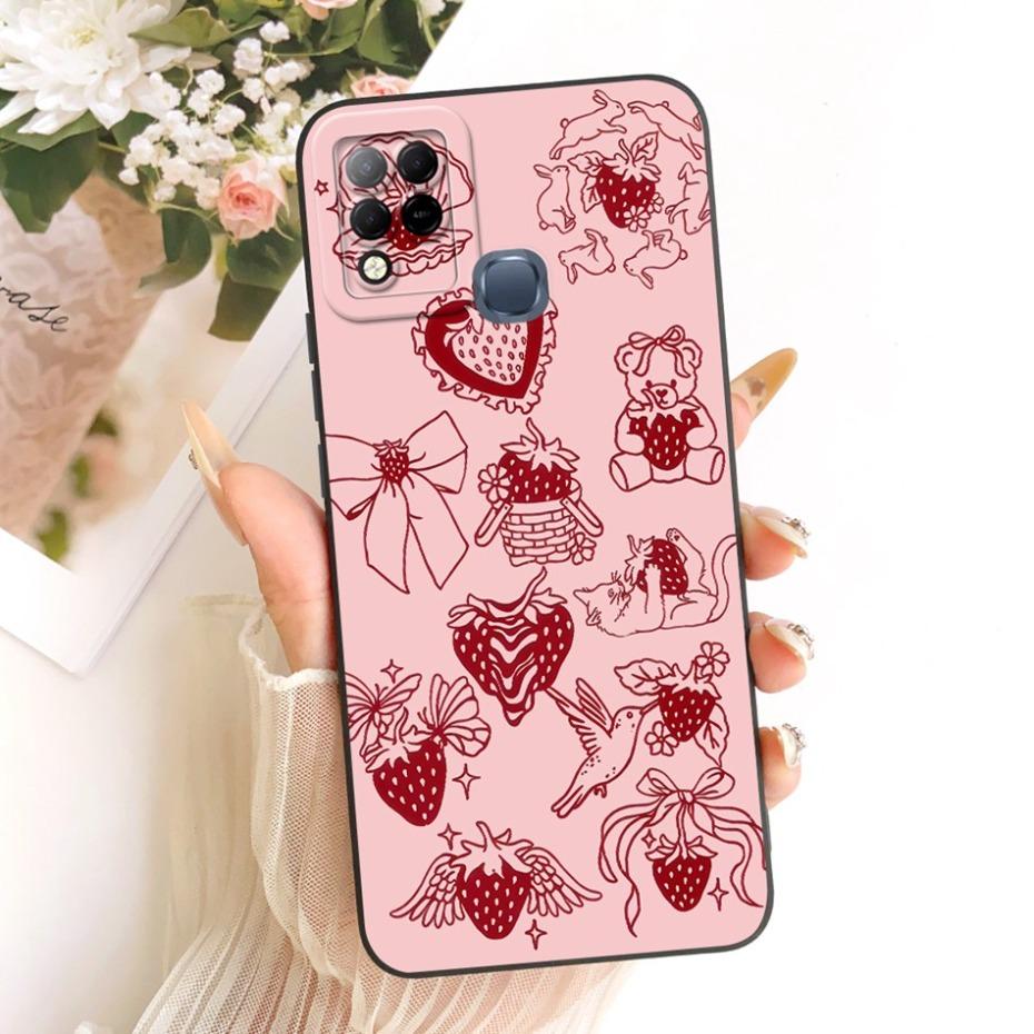 Cute Printed Phone Case For Infinix Hot 10S 10T 10i Soft Silicone Shockproof Cases For Infinix Hot10S Hot10T Hot10i Bumpers