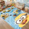"I LoveM- Minions" Cartoon-Print Rug — Non-Slip Kitchen Mat, Outdoor Carpet, Home & Bedroom Decor, Yoga Mat, Birthday Gift.