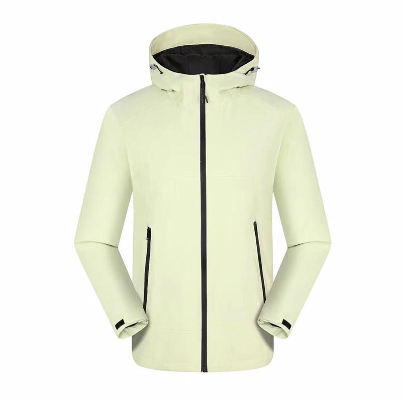 Unisex Waterproof Windbreaker: Breathable, Cotton-Padded, Team Style Workwear for Outdoor Warmth
