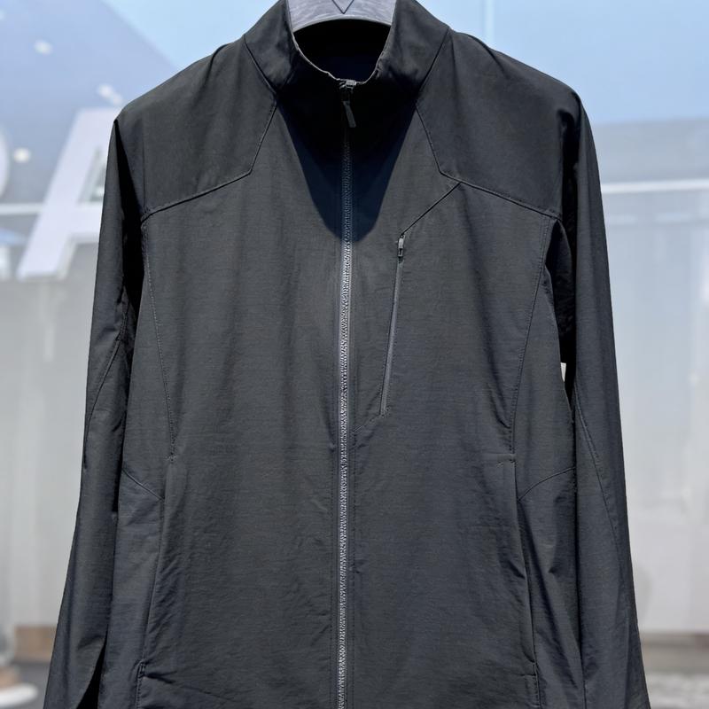 PERFEITO CRIATIVO Men's Stand-Up Collar Windbreaker