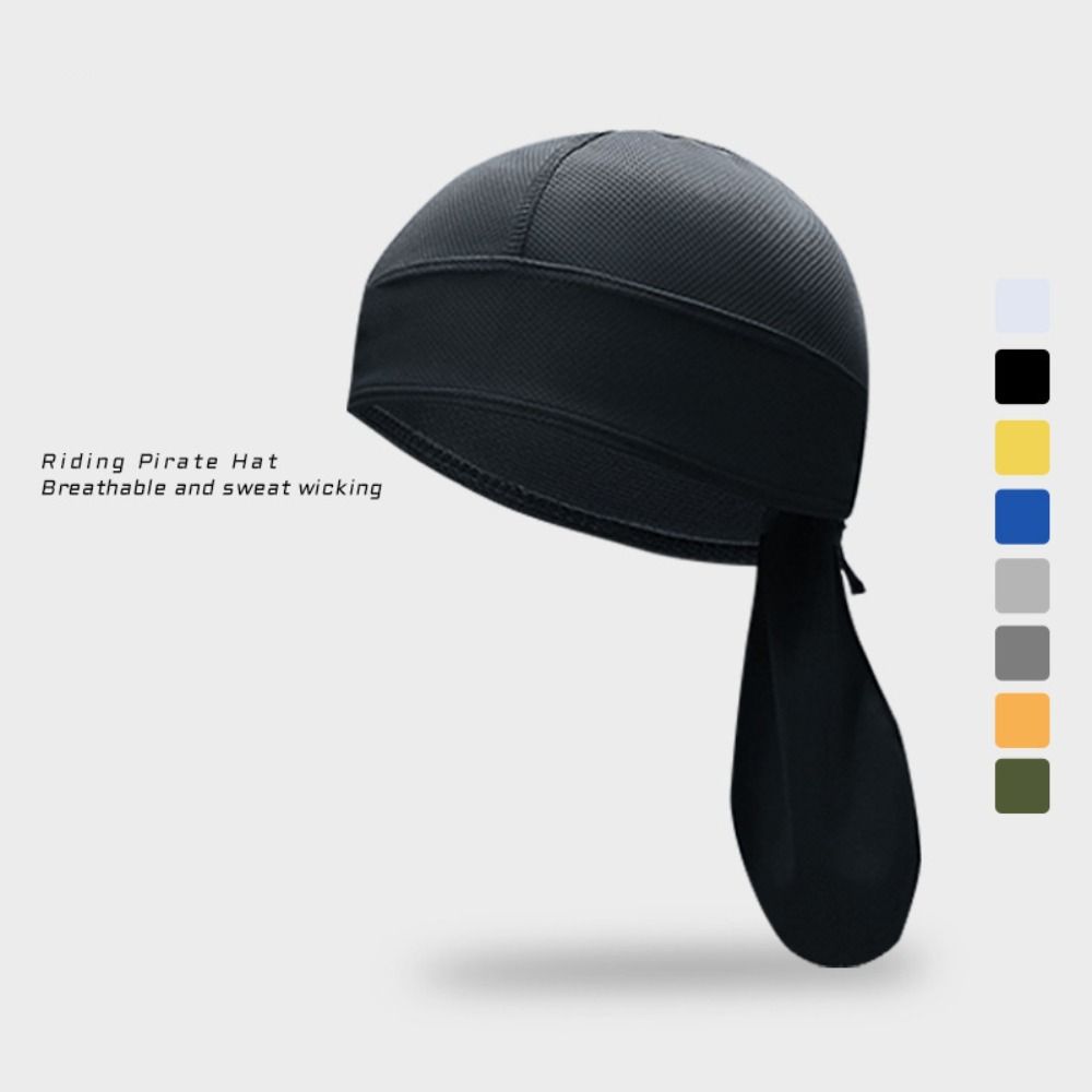 Cooling Sun Shade Cap Polyester Neck Protector Cycling Long Tail Hat  Men Women