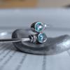 Silver Bracelet with Natural Topaz 2.996ct, Cubic Zirconia, Item Weight 7.92 G (2206798)