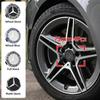 4pcs A1714000025 75mm Car wheel Hub Cap Emblem badge logo Mercedes Benz Amg C E Class CLA GLC W205 W212 W213 W176 W177 X253 W117
