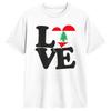 Lebanon Resist Fist Lebanese Flag Cotton T Shirt For Unisex Summer Funny Tshirts Novelty Tee Shirt Plus Size Wholesale Clothes