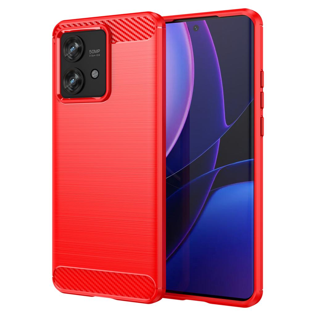 TPU Phone Shell for Motorola Edge 40 Neo 5G Case Carbon Fiber Texture Cover