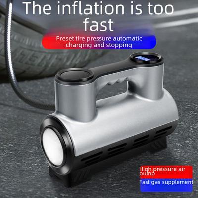 High-Power Portable Digital Tire Air Pump with Smart Display