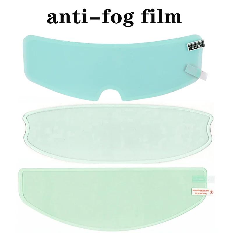 Helmet Clear Rainproof Universal Film Lens Nano Coating Sticker Anti-Fog Film Helmet Motorcycle Rainy Safety Driving Accessories