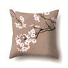 Leaves, Geometric Branches, Sofa Pillowcase, Single-sided Office Cushion Cover, Living Room Pillowcase, Biker Waist Pillowcase