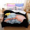 Children Flying Dumbo Bedding Set 3D Cartoon Elephant Duvet Cover 3D Print Kids Adults Single Double Bed Bedroom Decoration