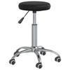 VidaXL Tabouret de massage Similicuir Noir
