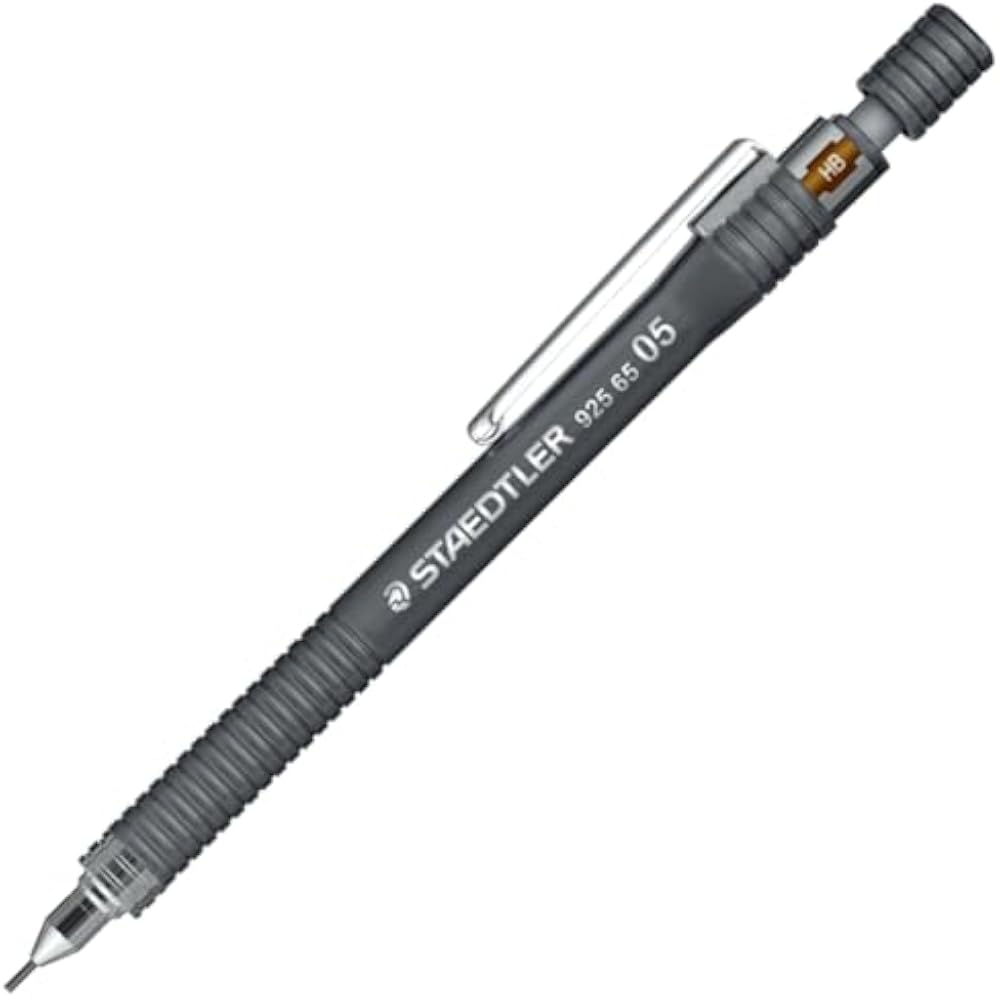 Staedtler Mechanical Pencil Drafting Metallic Gray 0.5mm Entry Model 10pcs 925 65-05*10