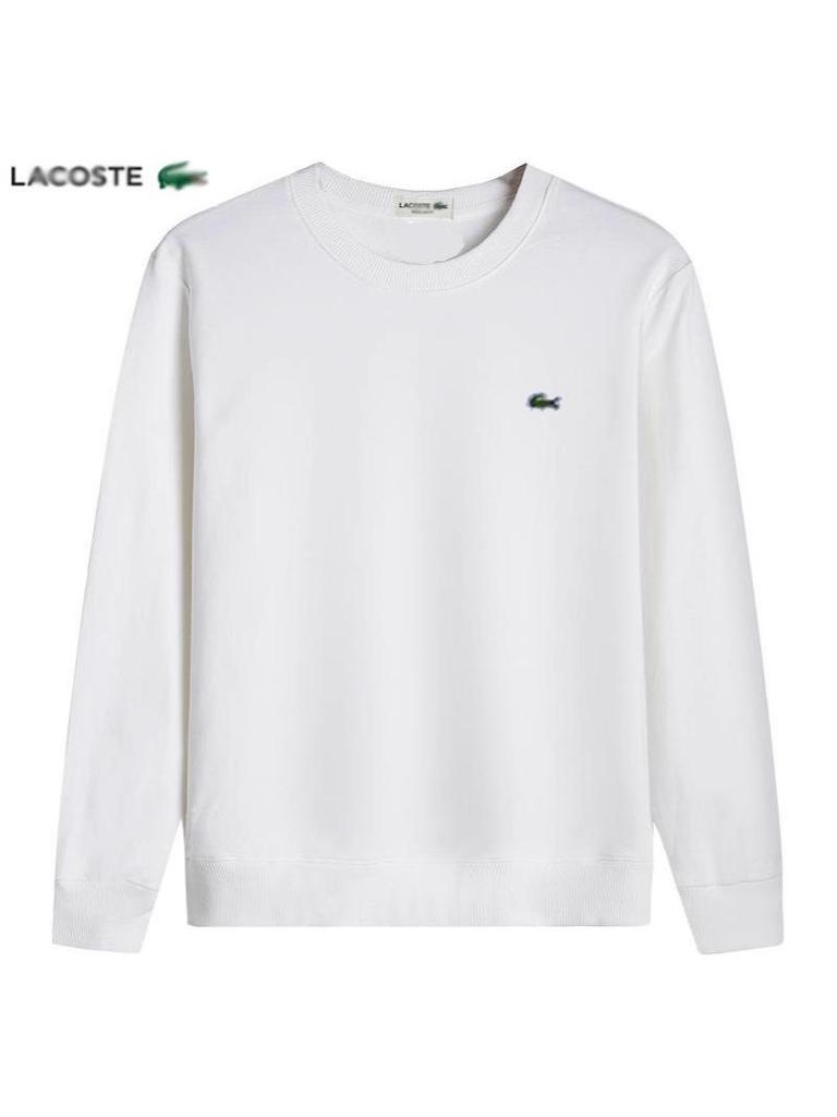 Unisex French Fish Embroidery Thin Round Neck Hoodie, Casual Long-Sleeved Design