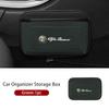 Self Adhesive Car Side Door Storage Pocket Sticky Organizer Bag For Alfa Romeo Giulietta GT 159 147 156 Mito Brera Giulia Spider kjn456