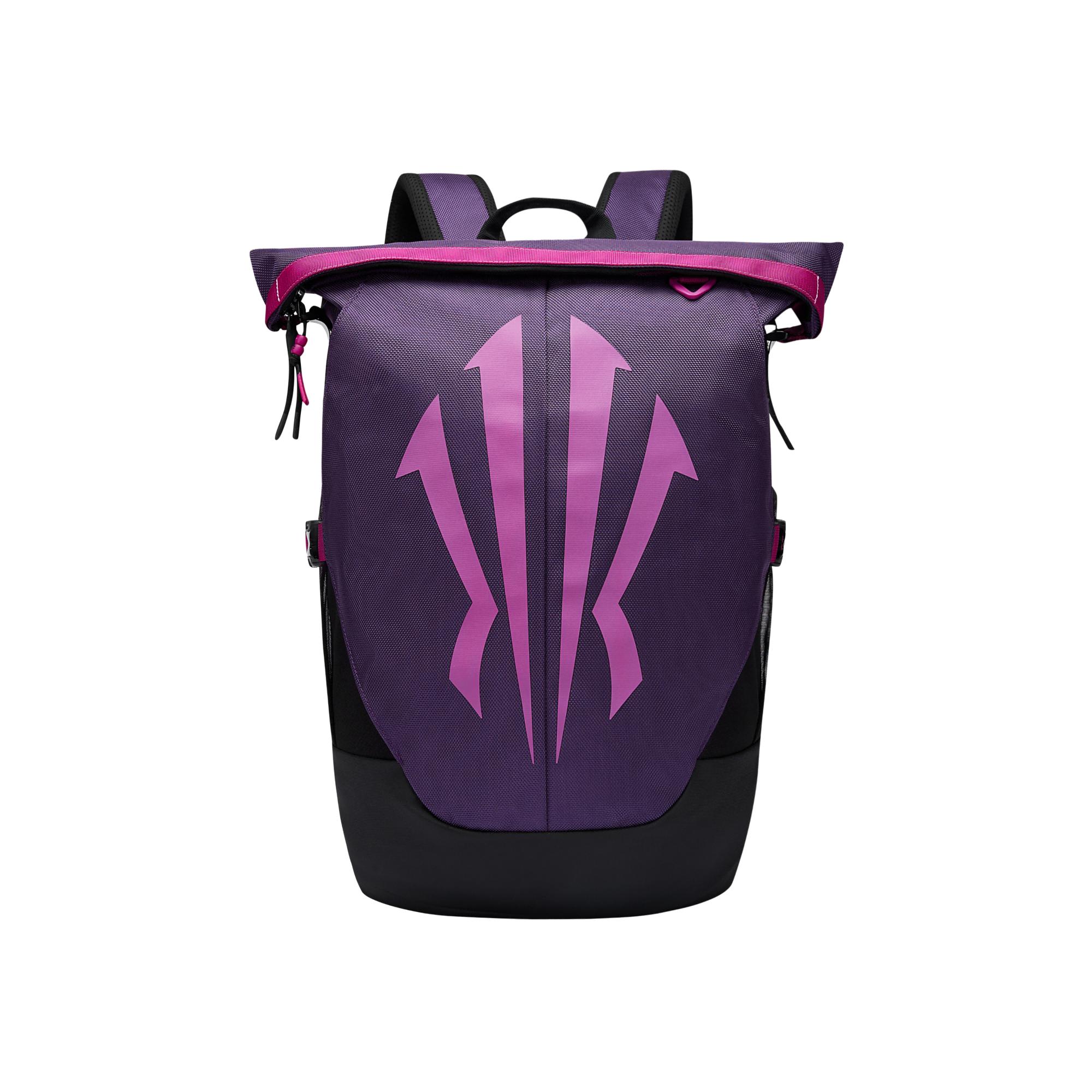 

Anta Kyrie Series Fashion Trend Versatile Polyester Backpack Unisex backpack Dark-Purple 192541166D-4 Night Purple