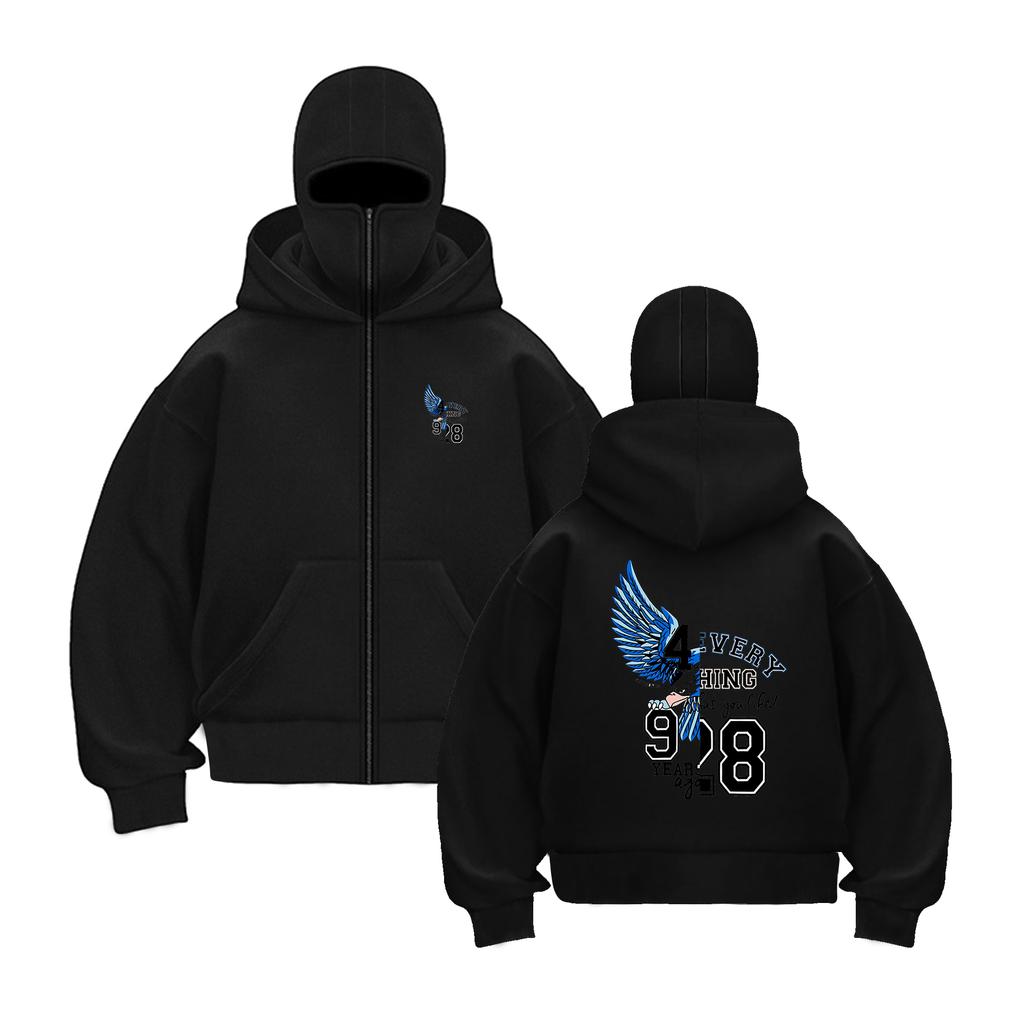 2025 Hip-hop Men And Women This Is angel eagle Printed funny Hoodie Casual Tops Unisex Harajuku Long Sleeve Sweatshirts New