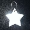 Reflective Star Pendant Keychain for Night Safety on Backpacks and Luggage