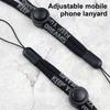 Antilost Phone Lanyard Strap Security Cord Secure Attachment with Carabiners for Two Way Radio Speakers Drop Protections
