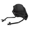 Motorcycle Windshield Aluminium Alloy Wind Proof Front Windscreen Wind Deflector with Bracket Replacement for R NINE T