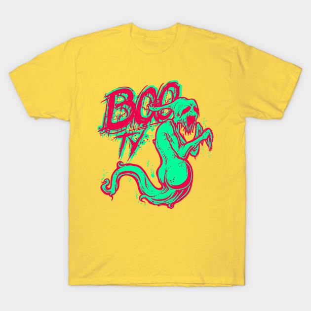 Unisex Fashion TShirt Boo Ty Print 