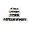 Car Stickers Auto Badge Emblem 4RUNNER TRD OFF ROAD Decals for Toyota Tundra Prado Corolla Highlander Venza Hiace Previa SEQUOIA GE6