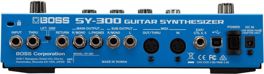 BOSS Kitarrisüntesaator Kitarrisüntesaator SY-300