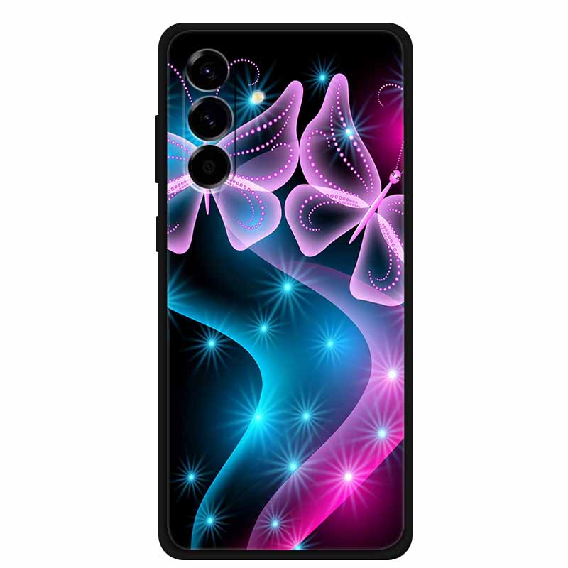 For Samsung Galaxy S26 Case Cute Animal Floral Silicone Soft Cover for Samsung S26 S 26 TPU Coques Phone Cases Pastel Capa Shell