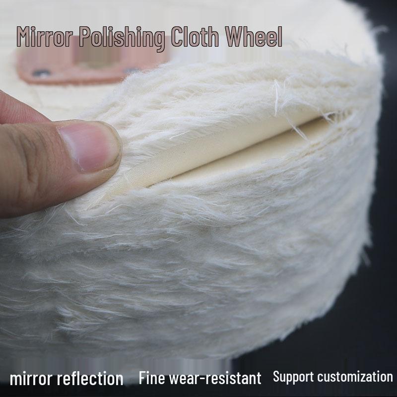 Thickened Pure Cotton Polishing Cloth for Metal, Acrylic, Pearl & Velvet