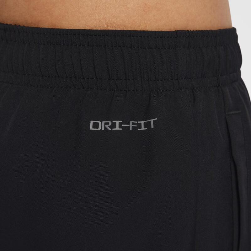 Nike Challenger Dri-Fit Flash Simple Quick-Dry Woven Lace-Up Sports Long Pants Men bottoms Black Silver IB3775-010