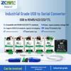 Smart IoT USB to RS485/232/422 Serial Converter with Photoelectric Isolation (FTDI)