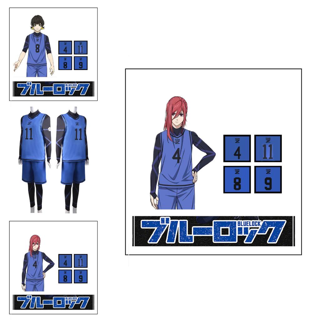 Bluelock Cosplay Costume For Role-playing Fans