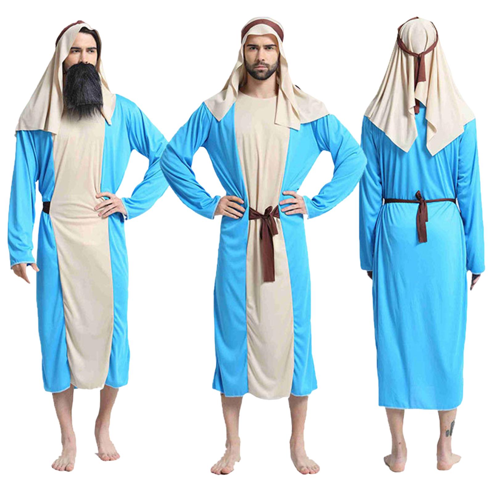 

Adult Performance Costumes Cosplay Party Costumes Performance Clothing Sets One Size синій