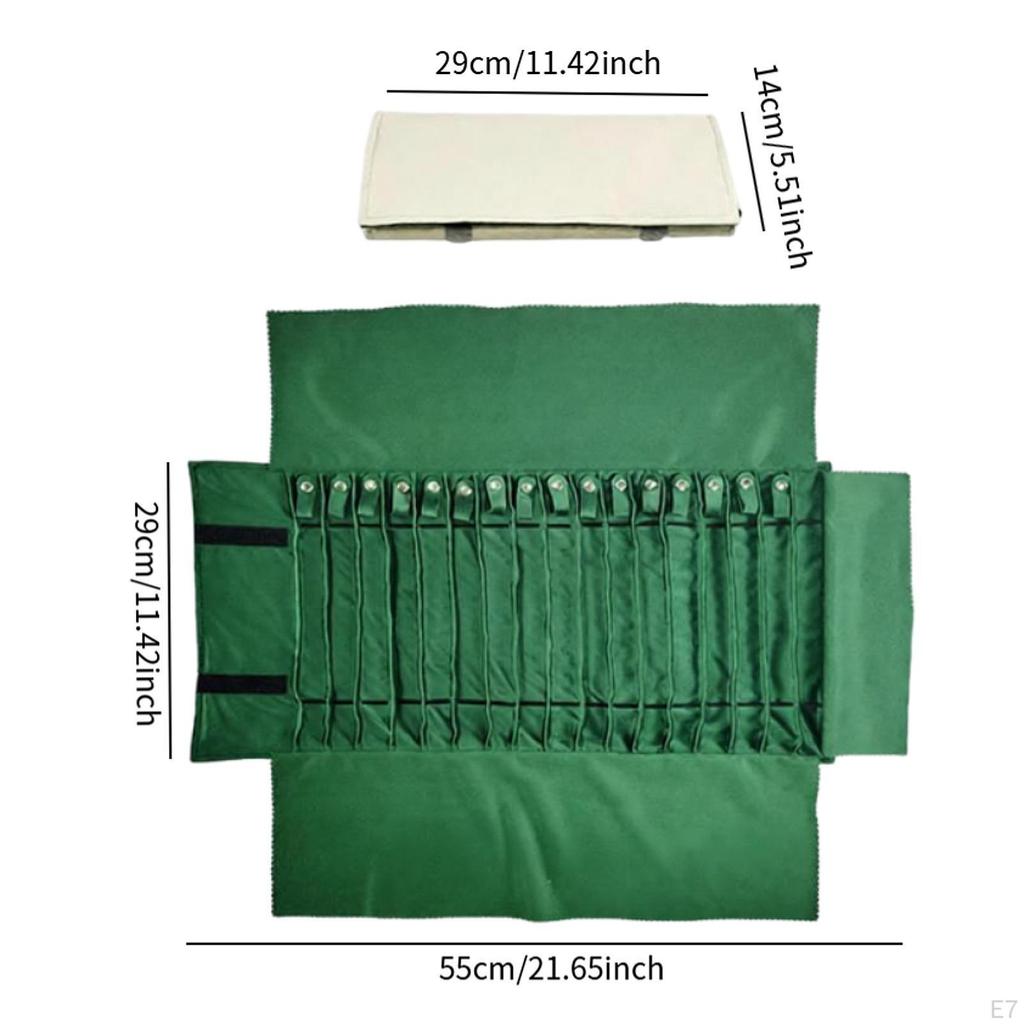 Schmuck Halsketten Organizer Rolltasche Armband Aufbewahrung Große Kapazität Reiseetui für