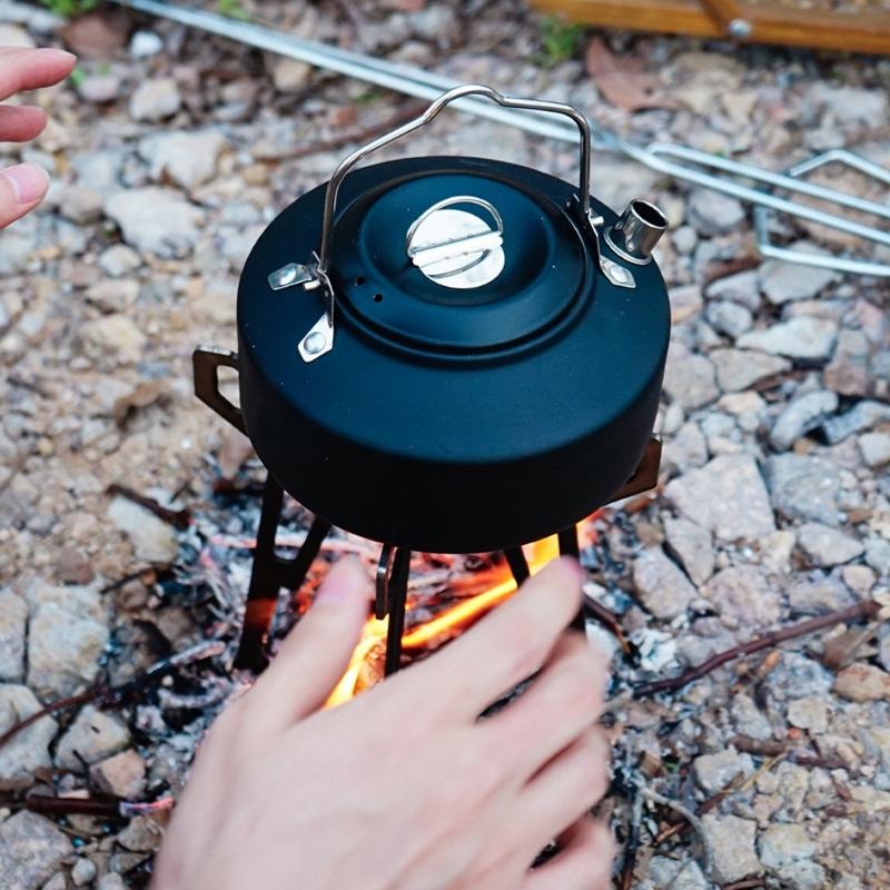 Foldable Grill Rack Folding Cooking Pot Support Portable 201 Stainless Steel Outdoor Backpacking Gas Stove Stand