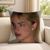 Person AAddison RRae funny Cushion Cover Soft Short Plush SkinFriendly Cushion Case for MultiScene Use